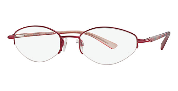 EasyClip O1029 Eyeglasses, 30 Ruby Red