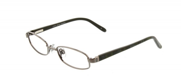 IZOD 608 Eyeglasses, Gunmetal