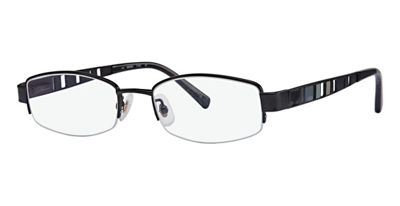 Seiko Titanium T 163 Eyeglasses, 70 Matte Black