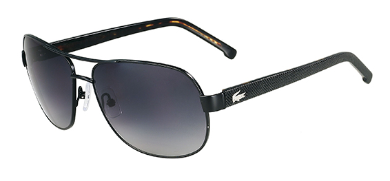 Lacoste L138S Sunglasses, 001 SATIN BLACK