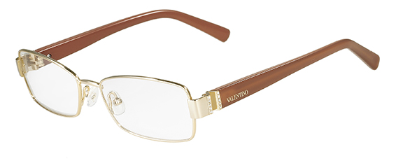 Valentino V2105R Eyeglasses, 717 GOLD