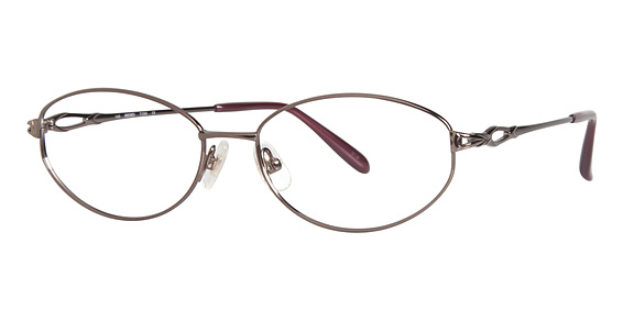 Seiko Titanium T286 Eyeglasses, Maroon