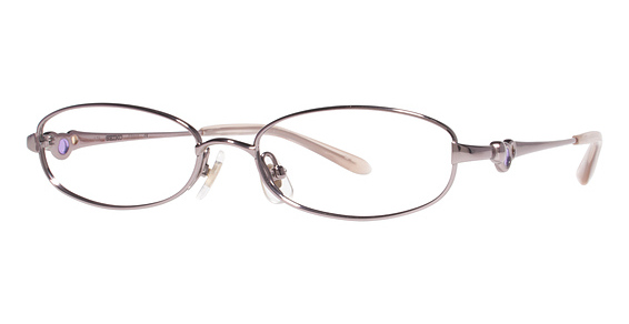 Seiko Titanium T3010 Eyeglasses, Brown Orange