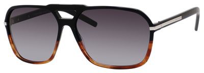 Dior Homme Black Tie 156/S Sunglasses, 05W6(HD) Black Light Brown Havana