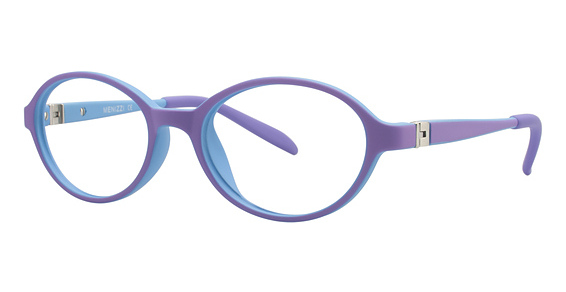 Menizzi MA2090K Eyeglasses, Purple/Light Blue