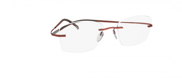 Silhouette TMA Icon 4341 Eyeglasses, 6052 Black-Copper Mood
