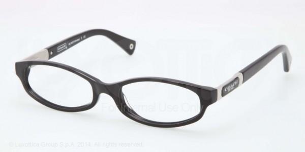 Coach HC6037 KINSLEE Eyeglasses, 5002 BLACK (BLACK)