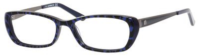 Liz Claiborne Liz Claiborne 600 Eyeglasses, 0ED7(00) Sapphire Leopard