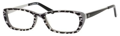 Liz Claiborne Liz Claiborne 600 Eyeglasses, 0EF5(00) Black Leopard