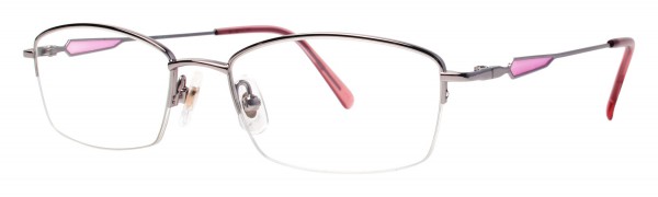 Seiko Titanium T3049 Eyeglasses, 355 Lavender Pink