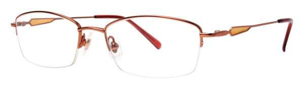Seiko Titanium T3049 Eyeglasses, B84 Cool Orange