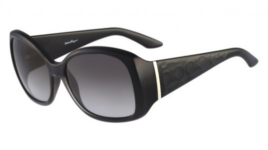 Ferragamo SF722S Sunglasses, 001 BLACK