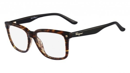 Ferragamo SF2685 Eyeglasses, (229) BROWN TORTOISE