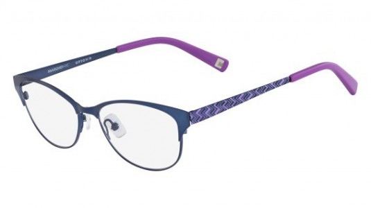 Marchon M-ROW Eyeglasses, 320 TEAL