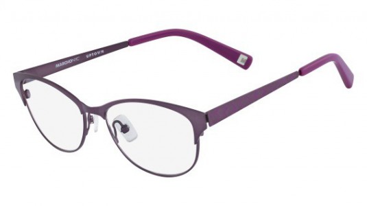 Marchon M-ROW Eyeglasses, 505 PLUM