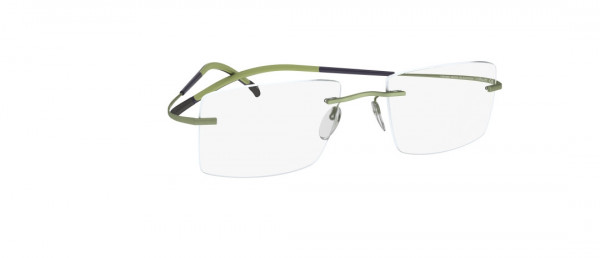 Silhouette TMA Icon 5398 Eyeglasses, 6053 green