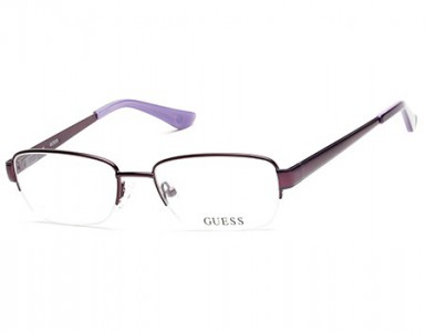 Guess GU-2514 Eyeglasses, 082 - Matte Violet