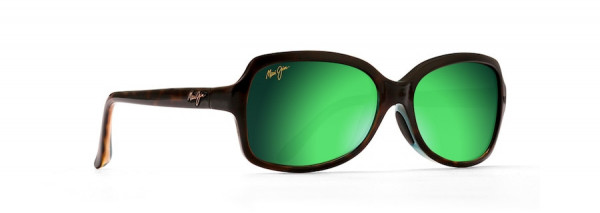 Maui Jim CLOUD BREAK Sunglasses, Tortoise with Peacock Blue. MAUIGreen®