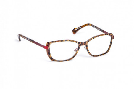 J.F. Rey JF2645 Eyeglasses, GOLD PANTHER/RED (9335)