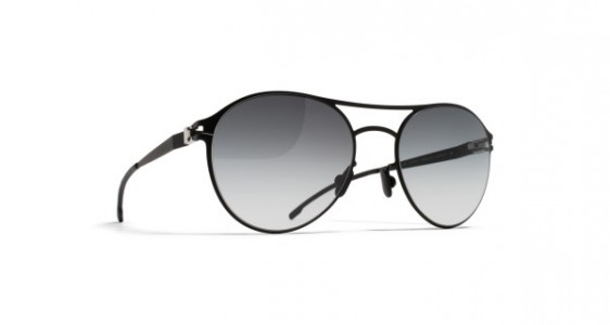 Mykita SPARROW Sunglasses, R1 BLACK - LENS: BLACK GRADIENT