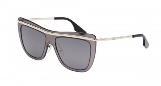 McQ MQ0007S Sunglasses, SILVER with SILVER lenses