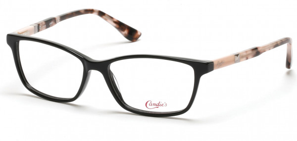 Candie's Eyes CA0145 Eyeglasses, 053 - Blonde Havana / Shiny Turquoise