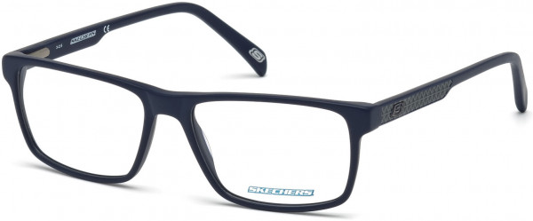 Skechers SE3199 Eyeglasses, 091 - Matte Blue