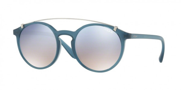 Vogue VO5161S Sunglasses, 25347B OPAL LIGHT BLUE (LIGHT BLUE)