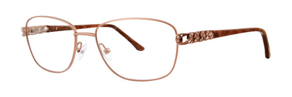 Dana Buchman Paislee Eyeglasses, Rose Gold