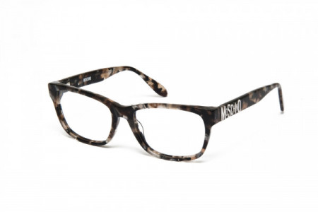 Moschino MO298V Eyeglasses, 02 SHINY GREY HAVANA