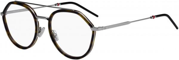 Dior Homme Dior 0219 Eyeglasses, 03MA Havana Ruthenium
