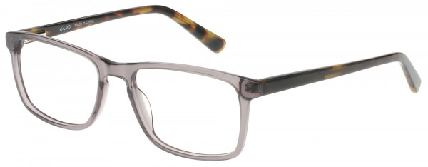 Exces Exces Slim Fit 9 Eyeglasses, GREY CRYSTAL-OLIVE TORTOISE (284)