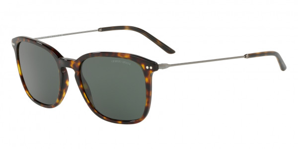 Giorgio Armani AR8111 Sunglasses, 502671 DARK HAVANA GREEN (BROWN)
