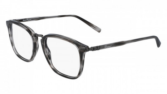 Ferragamo SF2822 Eyeglasses, (003) STRIPED GREY