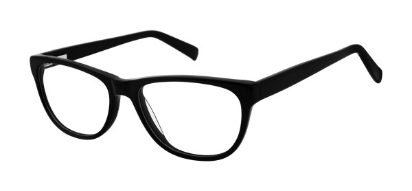 Value Collection 143 Structure Eyeglasses, Black