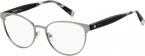 Max Mara MM 1348 Eyeglasses, 0R80 Semi Matte Dark Ruthenium