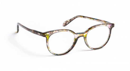 J.F. Rey PA058 Eyeglasses, DEMI/PEARL GREEN/BLUE TISSUE (2545)