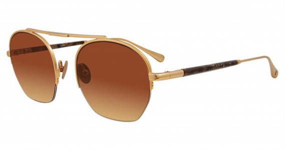 John Varvatos V534 Sunglasses, Gold