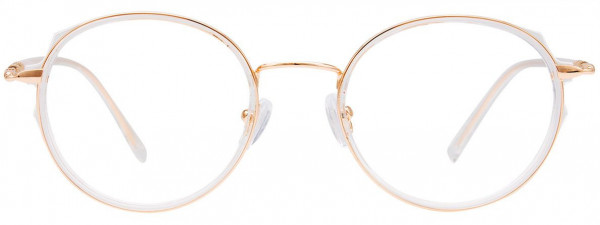 CHILL C7020 Eyeglasses, 070 - Crystal & Gold