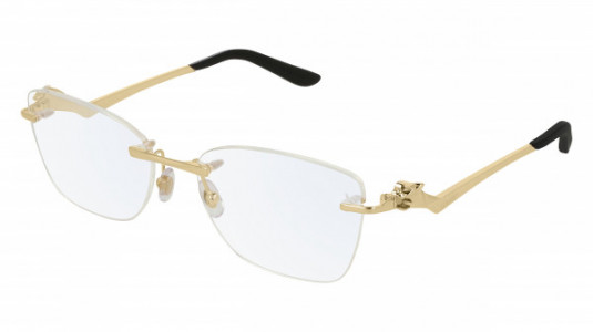 Cartier CT0120O Eyeglasses, 001 - GOLD