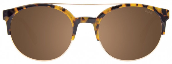 BMW Eyewear B6546 Sunglasses, 010 - Demi Blond & Gold