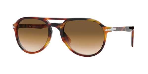 Persol PO3235S Sunglasses, 108251 TORTOISE BROWN