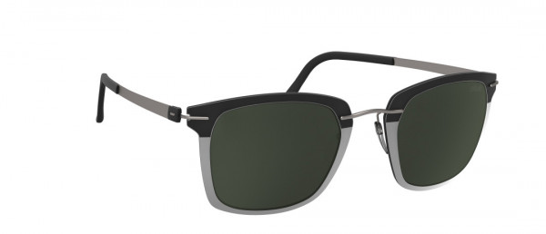 Silhouette Infinity Collection 8700 Sunglasses, 7010 SLM Green