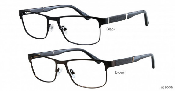 Richard Taylor Carver Eyeglasses, Black