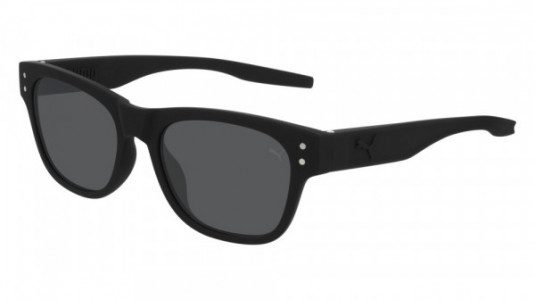 Puma PU0245S Sunglasses, 001 - BLACK with SMOKE lenses