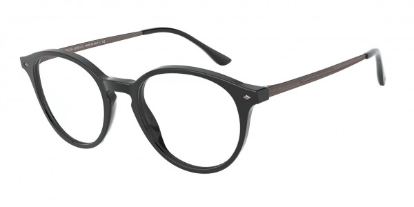 Giorgio Armani AR7182F Eyeglasses, 5001 BLACK (BLACK)