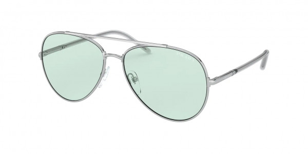 Prada PR 66XS Sunglasses, 1BC08D SILVER (SILVER)