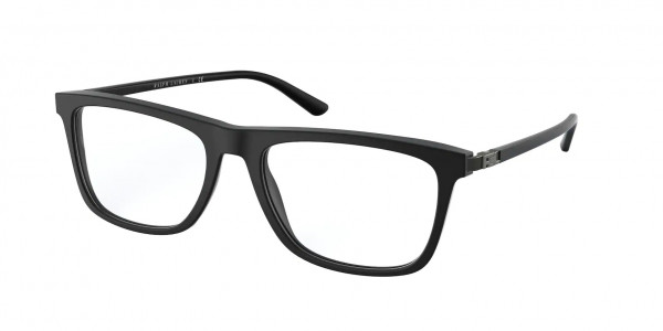 Ralph Lauren RL6202 Eyeglasses, 5284 MATTE BLACK (BLACK)