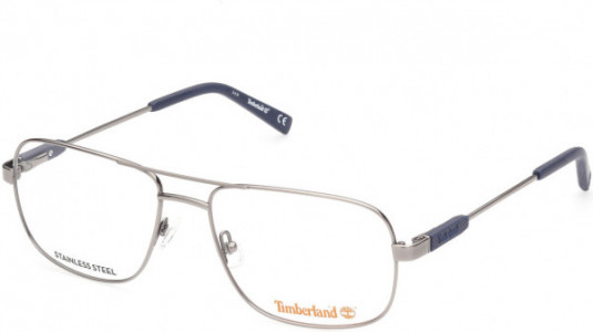 Timberland TB1676 Eyeglasses, 008 - Shiny Gunmetal