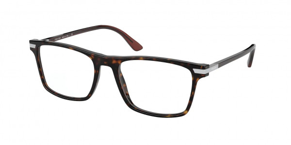 Prada PR 01WV Eyeglasses, 09F1O1 BROWN